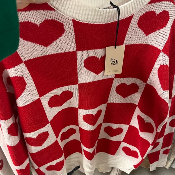 Sincerly Jules Sweaters - Brand new sincerely Jules small valentines sweater